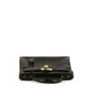 hermes 2017 pre owned birkin 25 bag item Hermès  Kelly 32 cm en cuir box noir - 360 Front thumbnail