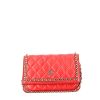 Sac bandoulière Chanel  Wallet on Chain en cuir matelassé rouge - 360 thumbnail