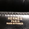 Hermès Kelly 32 cm handbag  in black box leather - Detail D4 thumbnail