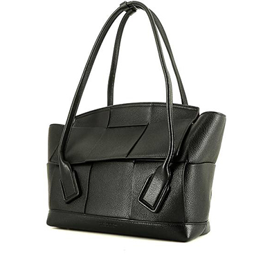Bolso de mano Bottega Veneta  Arco 33 en cuero negro