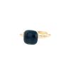 Pomellato Nudo Classic ring in pink gold and blue London topaz - 00pp thumbnail
