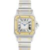 Cartier Santos Galbée watch in gold and stainless steel Ref:  1057930 Circa  1990 - 00pp thumbnail
