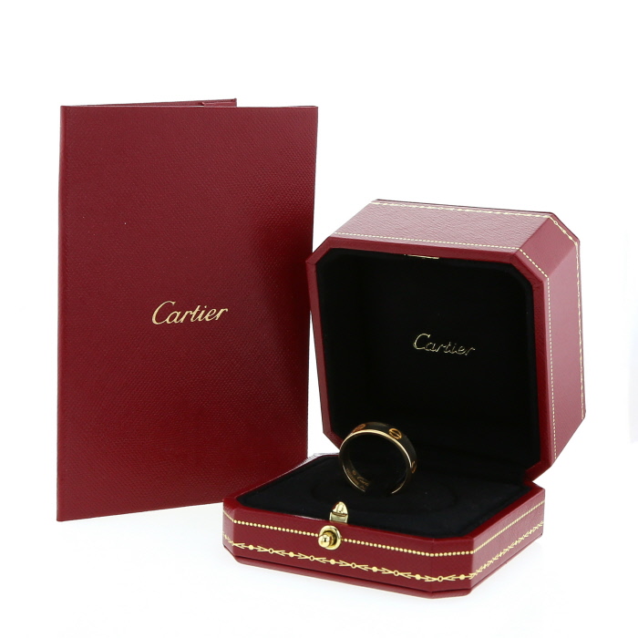 Sortija Cartier Love en oro amarillo - Detail D2