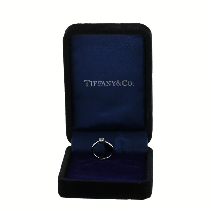 Anello Tiffany & Co Harmony in platino e diamante - Detail D2