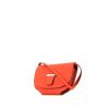 Hermès  Convoyeur shoulder bag  in red Capucine Swift leather - 00pp thumbnail