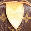 Borsa da viaggio Louis Vuitton  Keepall 45 in tela monogram marrone e pelle naturale - Detail D3 thumbnail