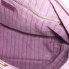 Sac cabas Louis Vuitton Citadines en cuir monogram aubergine - Detail D2 thumbnail