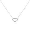 Tiffany & Co Hearts necklace in platinium and diamonds - 00pp thumbnail