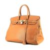 Bolso de mano Hermès Birkin 35 cm en cuero epsom color oro - 00pp thumbnail