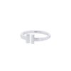Sortija Tiffany & Co Wire modelo pequeño de oro blanco - 00pp thumbnail