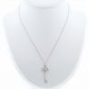 Collar Tiffany & Co Clé Couronne de oro blanco y diamantes - 360 thumbnail