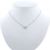 Collar Cartier Coeur et Symbole de oro blanco y diamantes - 360 thumbnail