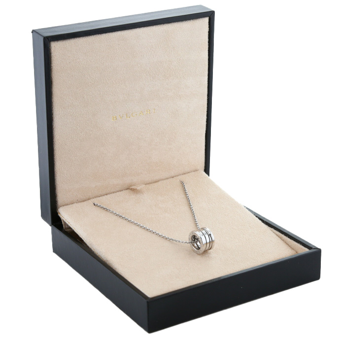 Collar Bulgari B.Zero1 de oro blanco - Detail D2