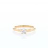 Anello solitario Cartier 1895 in oro rosa e diamante - 360 thumbnail