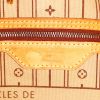 Sac cabas Louis Vuitton Neverfull en toile monogram marron et cuir naturel - Detail D3 thumbnail