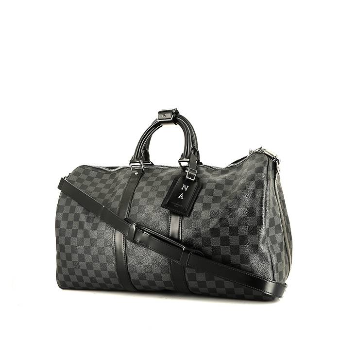Bolso Keepall de Louis Vuitton de lona Damier Graphite. Precio