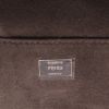 Fendi  Mini Baguette handbag  in orange leather - Detail D2 thumbnail