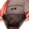 Fendi  Mini Baguette handbag  in orange leather - Detail D3 thumbnail