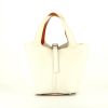 Bolso de mano Hermès Picotin en cuero togo blanco - 360 thumbnail