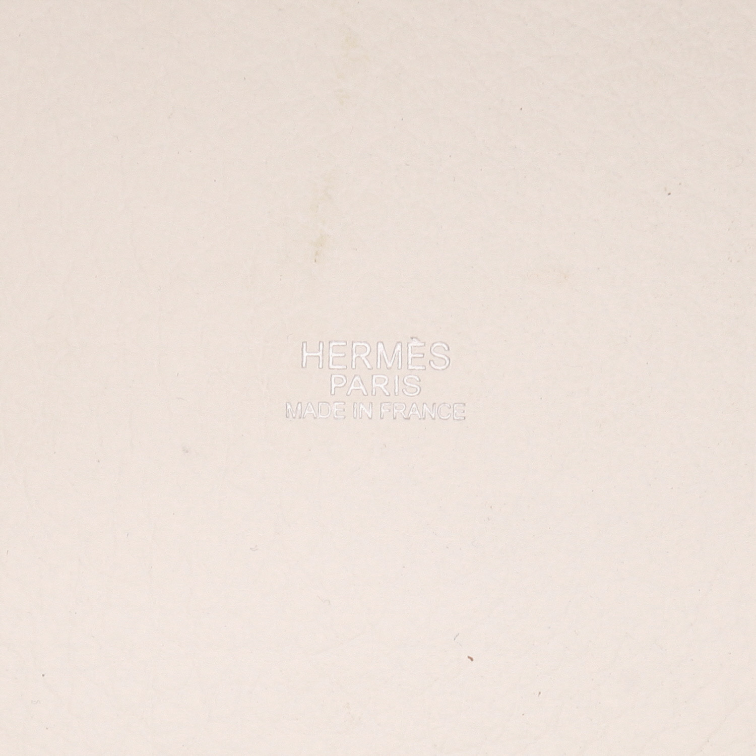 Hermès  Picotin 18 cm handbag  in white togo leather - Detail D2