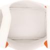 Hermès  Picotin 18 cm handbag  in white togo leather - Detail D3 thumbnail