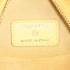 Bolso joya Chanel Round on Earth en cuero acolchado amarillo - Detail D3 thumbnail