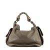 Bottega Veneta   handbag  in taupe grained leather - 360 thumbnail
