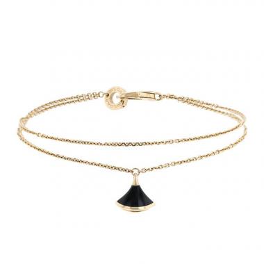 Brazalete Bulgari Diva's Dream de oro rosa y ónix Brazalete Bulgari Diva's Dream de oro rosa y ónix