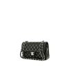 Bolso bandolera Chanel  Timeless Petit en cuero acolchado negro - 00pp thumbnail