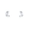 Paire de boucles d'oreilles Chopard Chopardissimo en or blanc - 00pp thumbnail