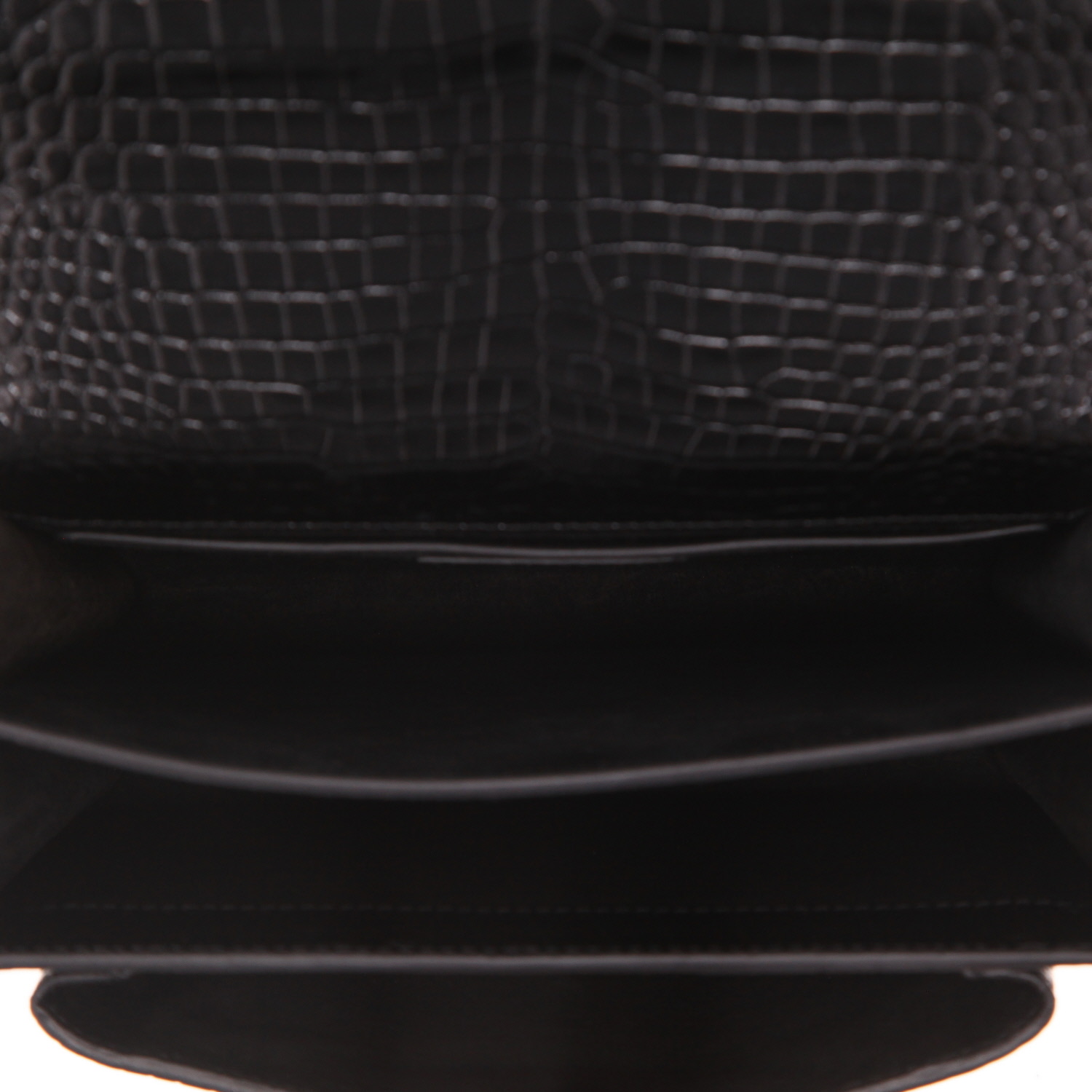 Saint Laurent ‘Sunset’ shoulder bag in black leather - Detail D3