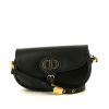 Dior  Bobby East-West shoulder bag  in black leather - 360 thumbnail