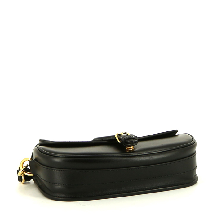 Borsa a tracolla Dior  Bobby East-West in pelle nera - Detail D4