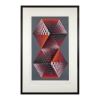 Victor Vasarely, "Bi-Tupa", from the album "Meta", serigraph in colors on paper, artist proof, signed, of 1976 - 00pp thumbnail