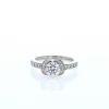 Tiffany & Co Ribbon ring in platinium and diamonds - 360 thumbnail