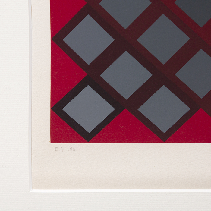 Estampe Victor Vasarely D Occasion Collector Square