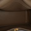 Sac à main Hermès Lindy 30 cm en cuir togo étoupe - Detail D2 thumbnail
