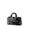 Dior Lady D-Joy handbag in black canvas and leather - 00pp thumbnail
