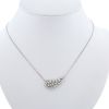 Messika necklace in white gold and diamonds - 360 thumbnail