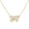 Fred Ombre Féline necklace in yellow gold and diamonds - 00pp thumbnail