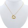 Tiffany & Co Open Heart necklace in yellow gold - 360 thumbnail