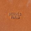 Hermès, Exceptional mini Selle "Cavale", in stitched swift leather and doblis leather, with its base, signed and numbered, of 2017 - Detail D1 thumbnail