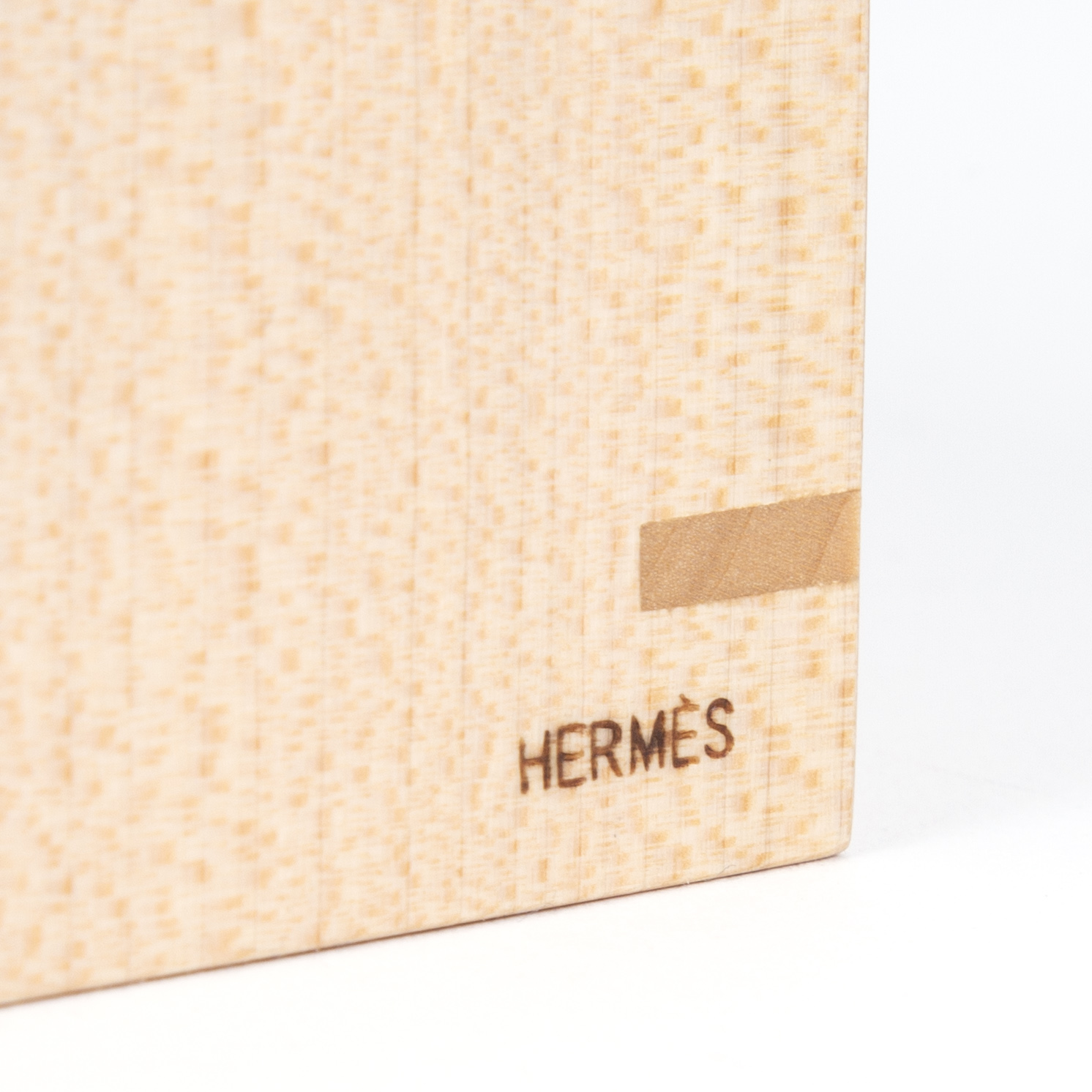 Hermès, Jeu d'échecs "Samarcande" de voyage, en bois, cuir et inox, signé, des années 2020 - Detail D3