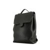Hermès backpack in black togo leather - 00pp thumbnail