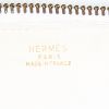 Bolso de mano Hermès  Bolide 27 cm en cuero blanco - Detail D4 thumbnail