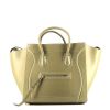 Celine Phantom shopping bag  in green leather - 360 thumbnail