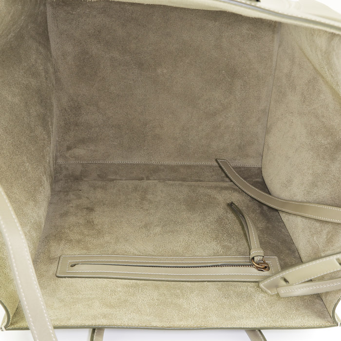 Bolso Cabás Celine Phantom en cuero verde - Detail D2