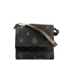 Berluti shoulder bag in black canvas and black leather - 360 thumbnail