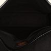 Berluti shoulder bag in black canvas and black leather - Detail D2 thumbnail