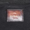 Berluti  clutch-belt  in black canvas  and black leather - Detail D3 thumbnail